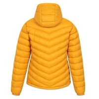 Blouson matelassé personnalisable pour homme, coupe oversize, à capuche, coupe-vent, en toile, avec blocs de couleur, rembourrage en polyester sur le devant, idéal pour l'hiver
