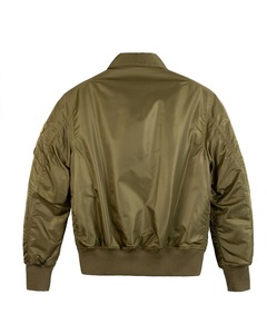 2025 Wholesale Price Men's <b>Top</b> <b>Gun</b> CWU-45 Vintage Cow Skin Bomber <b>Jacket</b> Canvas Front Custom Logo Breathable Winter Outdoor - Product Image 2