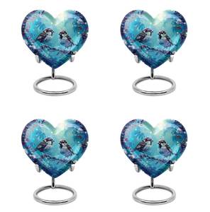 Porte-clés cadeau romantique urnes pour cendres de crémation moderne pour cendres humaines souvenir urnes décoratives pour bébés - Product Image 4