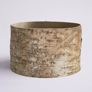 Pot succulent en ciment artistique avec design cylindrique en relief de texture d'arbre pour des décorations de jardin uniques et un style végétal - Product Image 1