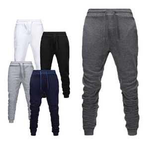 Pantalones de jogging de tela cómodos para hombre, transpirables, de tendencia caliente, monos delgados, pantalones, estilo informal de invierno - Product Image 1