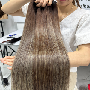 Doux Meilleure Qualité Pas Cher Prix Brésilien Armure de Cheveux Humains Naturel Noir Vague Lâche Bouclés Vierge Remy Vietnam Paquets de Trame de Cheveux - Product Image 2