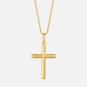 Pendentif pour homme en alliage plaqué or Ice Legacy personnalisé avec diamants CZ - Cadeau et occasion de fête - Product Image 1