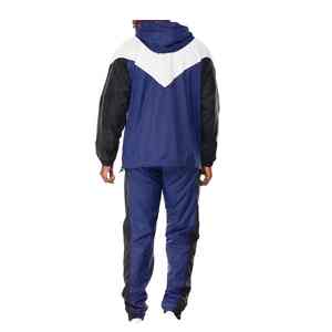 Ensemble de survêtement pour homme en polyester et nylon, coupe-vent, pantalon empilé, veste zippée, deux pièces, coupe-vent, 2026 - Product Image 2