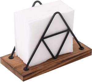 Modern Decorative Durable Triangle Metal Napkin Holder for <b>Kitchen</b> <b>Table</b> Storage Tissue Box Holder Home Decor in Wholesale - Product Image 5