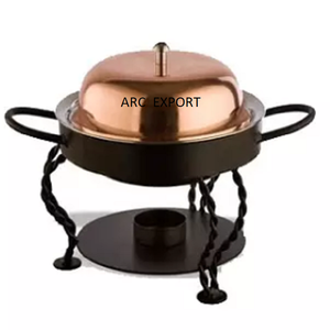 Décoration en métal d'acier argenté clair antique moderne concevant le dernier support élégant de forme de fantaisie noire au prix le plus bas - Product Image 6