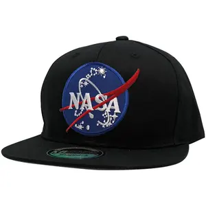 KBethos Insignia Space Logo Patch Flat Bill Snapback - High Quality OEM Sports Hats. Logo Customized Embroidery Patch Hat