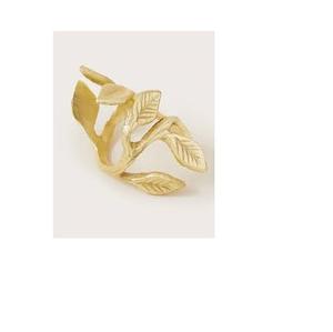 Anillo de Servilleta Decorativo para Mesa de Hotel, Anillo de Servilleta Dorado para Decoración de Bodas, Anillo de Servilleta Navideño, Anillo de Servilleta Decorativo Hecho a Mano con Forma de Hoja - Product Image 4