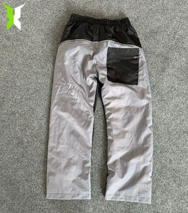 กางเกงวิ่งกางเกงกันลมขาตรงผ้าไนลอนโพลีเอสเตอร์ปักโลโก้ตามสั่งกางเกงขากว้างกางเกงผู้ชาย - Product Image 2