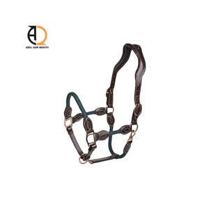 Harnais pour chevaux en cuir souple avec ferrures en laiton à prix abordable - Product Image 4