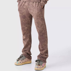 Conjunto Deportivo de Dos Piezas para Hombre, 100% Algodón, Felpa, Personalizable, Secado Rápido, Tallas Grandes, para Gimnasio, Fitness, Invierno - Product Image 4