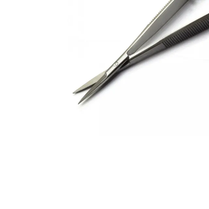 Ciseaux à ressort incurvés en acier inoxydable de couleur personnalisée à vendre/Ciseaux à ressort à sourcils de marque personnalisée écologique - Product Image 5