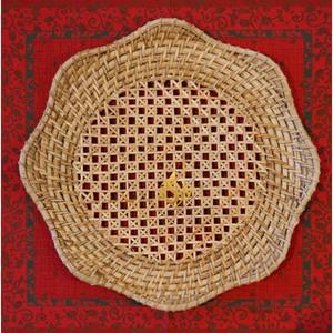 Nouvelle Collection de napperons ronds en rotin meilleure qualité taille personnalisée pour la maison cuisine Table décoration rotin chargeur plaque en vente - Product Image 1