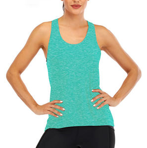 Débardeur d'été pour femmes grande taille décontracté court vêtements de sport courts pour les Sports de plein air séchage rapide respirant sans couture solide - Product Image 5