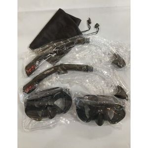 OEM Dry Snorkel maschera Set per la pesca subacquea subacquea e apnea lenti in vetro Logo personalizzabile - Product Image 6