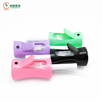 Flacon pulvérisateur PET rechargeable OEM avec logo personnalisé, brume ultra fine, pour toner, soin du visage, spray fixateur