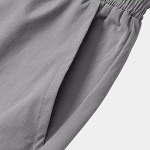Pantalon cargo décontracté en nylon molletonné respirant, vêtement de mode, design personnalisé, cordon de serrage à la taille, poches à rabat pour femmes - Product Image 5