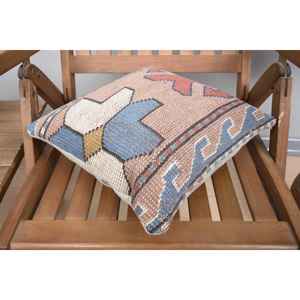 หมอนขนสัตว์ถักสีเบจ14x14หรูหราทอลายวินเทจและนุ่มออกแบบเรียบง่ายพกพาได้สำหรับเครื่องนอนสำหรับคริสต์มาส - Product Image 4