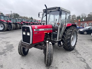 Tractor Agrícola Massey Ferguson 390 de Gran Tamaño, 90 HP, 4x4, con Cabina Cerrada - Product Image 6