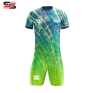 New StyleCustom Quick Dry <b>Football</b> Jersey 100% Polyester Soccer <b>Football</b> Training Wear Full Set Jerseys for <b>Football</b> - Product Image 6