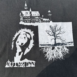 Logo personnalisé délavé à l'acide graphique vintage T-shirt décontracté à manches courtes pour homme de haute qualité 230 Gsm Boxy Fit Plus Size - Product Image 6