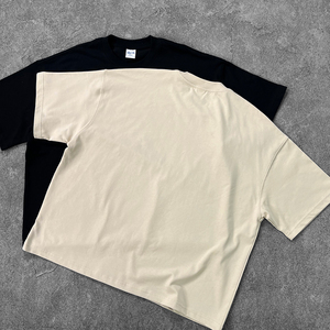 T-shirt unisexe décontracté à manches courtes de haute qualité 270g motif imprimé numérique lourd qualité du commerce extérieur - Product Image 1