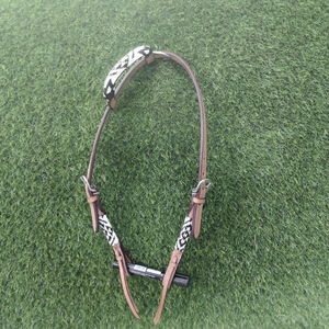 Venta caliente 2023 cuero de vaca Western Headstall brida occidental para montar a caballo usos por exportadores indios - Product Image 4