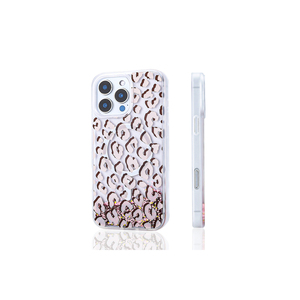 Coque en silicone imprimée avec paillettes liquides de luxe Netzy pour iPhone 14 Pro Max, transparente, antichoc, coque arrière souple en PC, A53 - Product Image 4