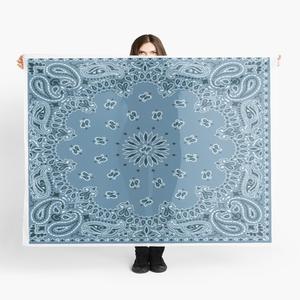 Vente en gros Hijab personnalisé en voile de coton carré de 115cm classique imprimé numériquement foulard accessoires musulmans pour l'été - Product Image 4