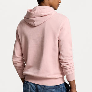 Sweat à capuche ample pour homme, style épaules tombantes, look rétro tendance, fabrication OEM - Product Image 3