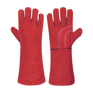 Gants en cuir de vachette de qualité supérieure Protection des mains de sécurité industrielle avec texture lisse pour les gants de soudage - Product Image 4