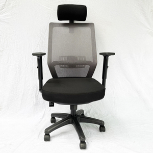 Silla de Oficina Contemporánea HOM1083-02 con Respaldo Ergonómico de Malla, Reposacabezas Ajustable, Material de Espuma y Madera Contrachapada para Visitantes, Estilo Elevable - Product Image 6