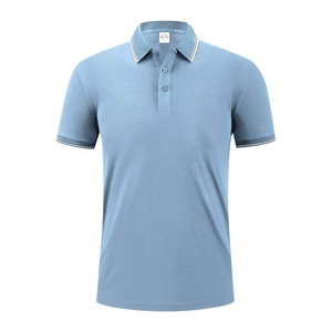 Men's Short Sleeve Knitted Polo Shirt Solid Color Casual Design Regular Fit Black <b>Red</b> Option - Product Image 6