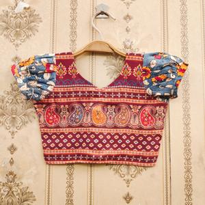 Shoryam - Lehenga Choli Étnico de Moda para Niños |   Poliéster hasta el suelo |   Ropa de Fiesta con Estampado Digital para Diwali, Bodas y Mehndi |   Exportación - Product Image 3