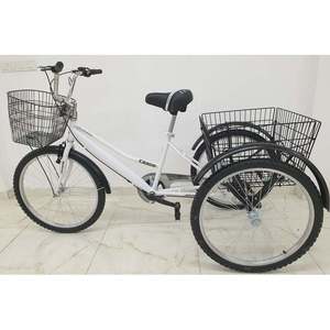 Bicicleta Dorello 1234 con Ruedas de 20 Pulgadas, Horquilla de Acero, Color Blanco, Bicicleta de Carga con Cesta, 18 Velocidades, Capacidad de Carga de 100 kg, Bicicleta para Carretera - Product Image 4