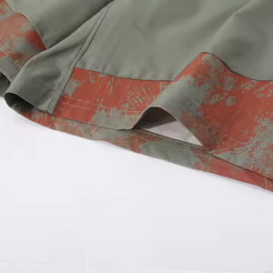 2025 Wholesale <b>Custom</b> New Design Sublimation Retro Printed Cotton Boxing MMA Shorts Mid Waist Fitness Causal Pockets Quick Dry - Product Image 6