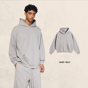 2025 fabricant hommes tissage inversé à capuche contraste coton polaire blanc fermeture éclair point personnalisé sweat à capuche réversible - Product Image 4
