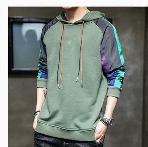 Sudadera con Capucha para Hombre, Estilo Urbano, Invierno, Lisa, 100% Algodón, Felpa, Manga Larga, Holgada, Hombros Caídos, Modelo RRI-MH-26 - Product Image 6