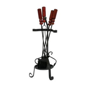 Set Camino in Acciaio Verniciato Alsazia Cod.1096 - Product Image 1