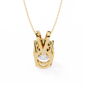 Colgante de Diamante Cultivado en Laboratorio de Oro de 18K para Mujer - Diseño Fabuloso - Product Image 5