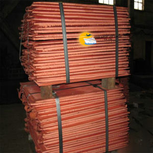 Materiales Cátodo Cobre 99.99% Pureza SGS Certificado 125 kg/pieza para Venta caliente con precio bajo Alta calidad Mejor precio de mercado - Product Image 1