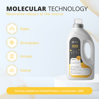 Neutralizador de Olores para Tuberías, Fórmula Amarilla: Olores de Tuberías, Alcantarillado, Orina y Desechos - Tambor de 25 kg - Concentrado