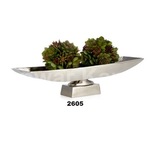 Soportes para Tazones Collins de Diseño Moderno, Ecológicos, Plateados en Aluminio y Níquel, para Uso en Interiores - Product Image 1