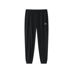 Pantalon court décontracté ERKE pour femme 12225202121-002 Noir Taille mi-haute Fermeture élastique Laine Antibactérien Fraîcheur Culottes Toutes tailles - Product Image 1