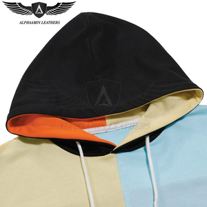 Extérieur style de rue classique uni tarif de gros vêtements d'extérieur OEM ODM service vêtements de rue à la mode 100% coton sweats à capuche pour hommes - Product Image 4