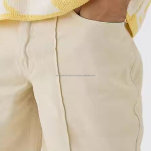 Custom Luxury Soft Velour 100% Cotton Track <b>Shorts</b> Men Side Stripe Embroidery Logo Casual Slim Fit Quick Dry <b>Velvet</b> <b>Shorts</b> - Product Image 2