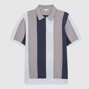 Venta directa de fábrica de alta calidad 100% algodón para hombre para polo con logotipo personalizado Venta caliente patrón sólido algodón poliéster - Product Image 5