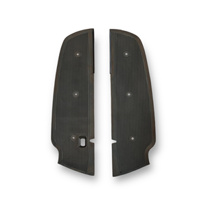 Alfombrillas de Goma Negra para Asientos y Respaldos de Motocicleta Lambretta Lui + Vega + Cometa - Product Image 1