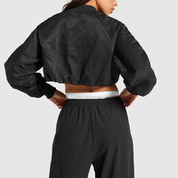 Blouson universitaire court en satin tricoté en peau de mouton pour femme, économique, respirant, léger, en toile, coupe-vent, séchage rapide, petit prix