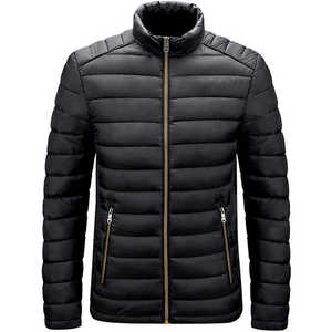High Quality Quilted Puffer Jacket <b>Long</b> <b>Padding</b> Winter Bomber <b>Coat</b> High Street Style for <b>Men</b> and Women - Product Image 4